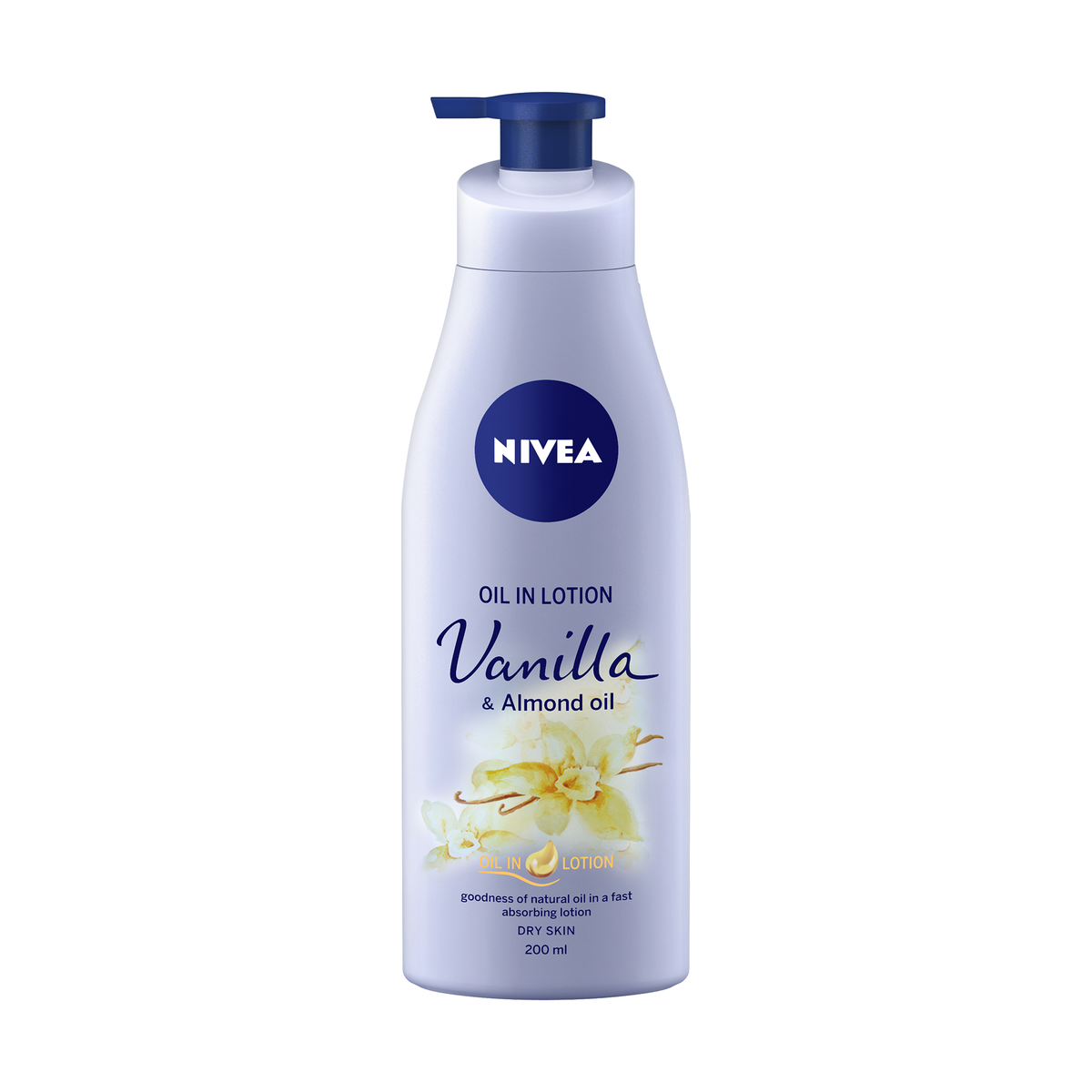 Nivea Oil in Lotion Vanilla & Almond Oil Body Lotion (200 ml) Nivea