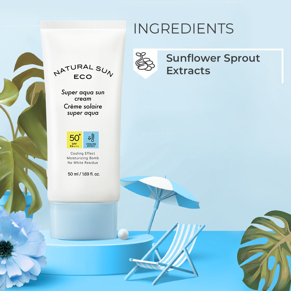 The Face Shop Natural Sun Eco Super Aqua Sun Cream Spf50+ (50 ml) The Face Shop