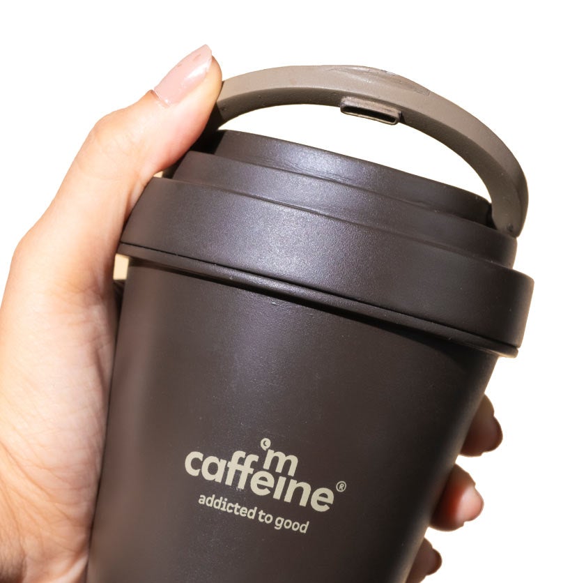 mCaffeine Cappuccino Coffee Body Wash with Almond Milk (300 ml) mCaffeine