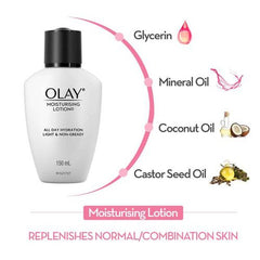 Olay Moisturising Lotion With Coconut & Castor Seed Oil (150ml) Olay