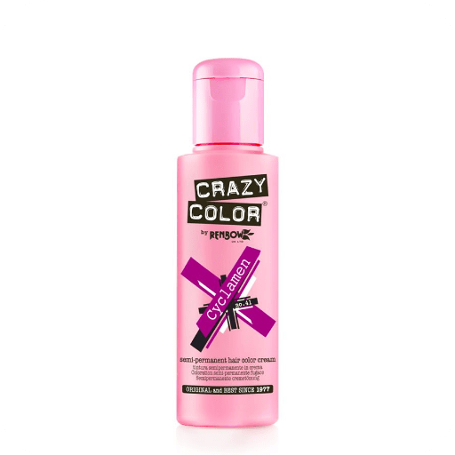 Crazy Color Cyclamen 41 Semi Permanent Hair Color Crazy Color