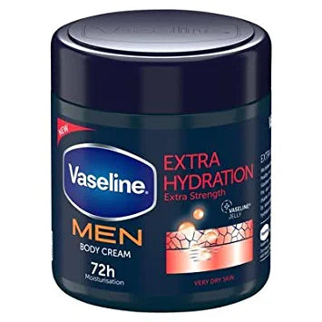 Vaseline Men Extra Hydration Moisturizing Body Cream (400ml) Vaseline