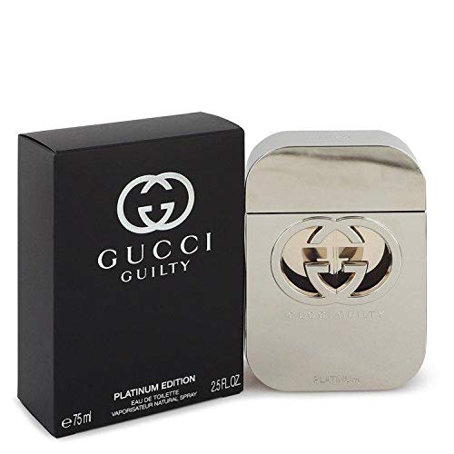 Gucci Guilty Platinum Edition Eau De Toilette For Women (75ml) Gucci