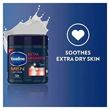 Vaseline Men Extra Hydration Moisturizing Body Cream (400ml) Vaseline