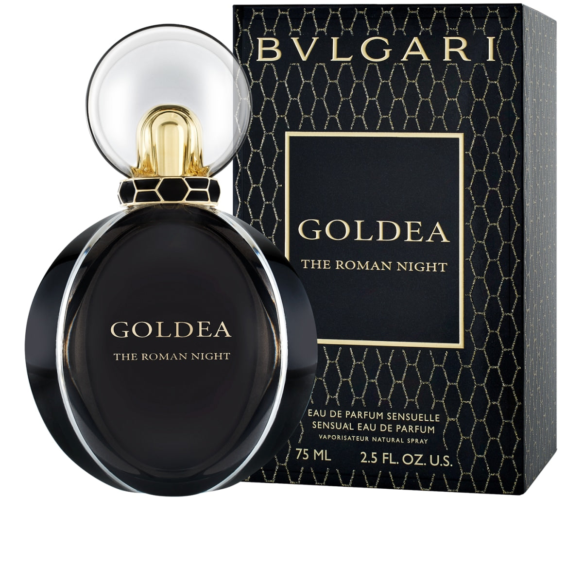 BVLGARI Goldea The Roman Night Sensual Eau De Parfum for Women (75 ml) Bvlgari