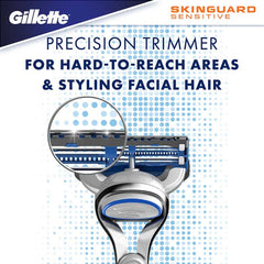 Gillette Skinguard Sensitive Shaving Razor Blades (8 Cartridges) Gillette