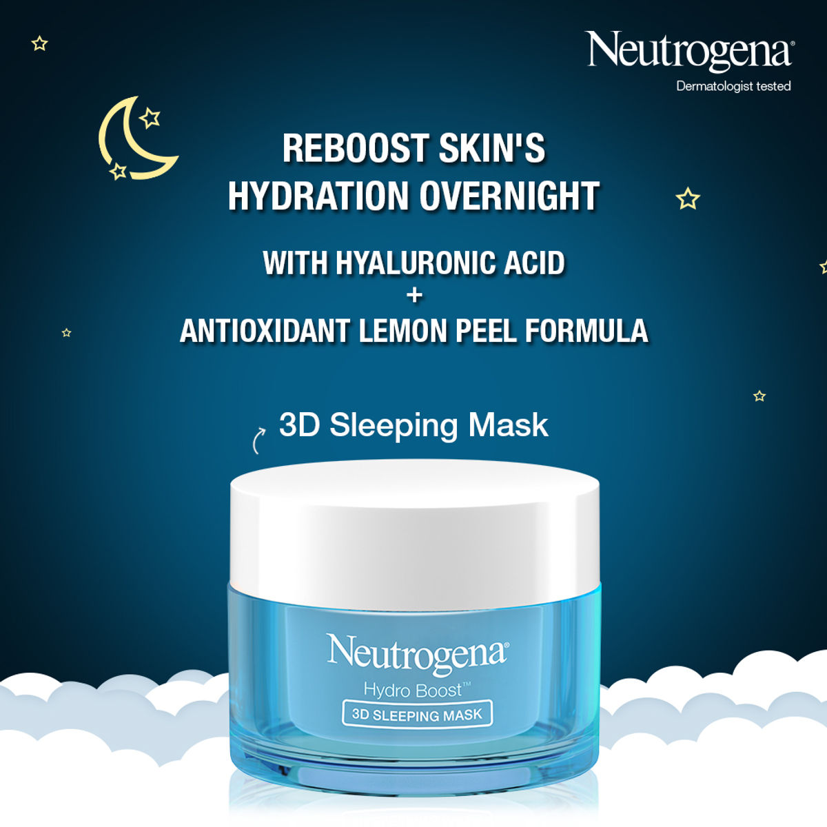 Neutrogena Hydro Boost 3D Sleeping Mask (50 g) Neutrogena