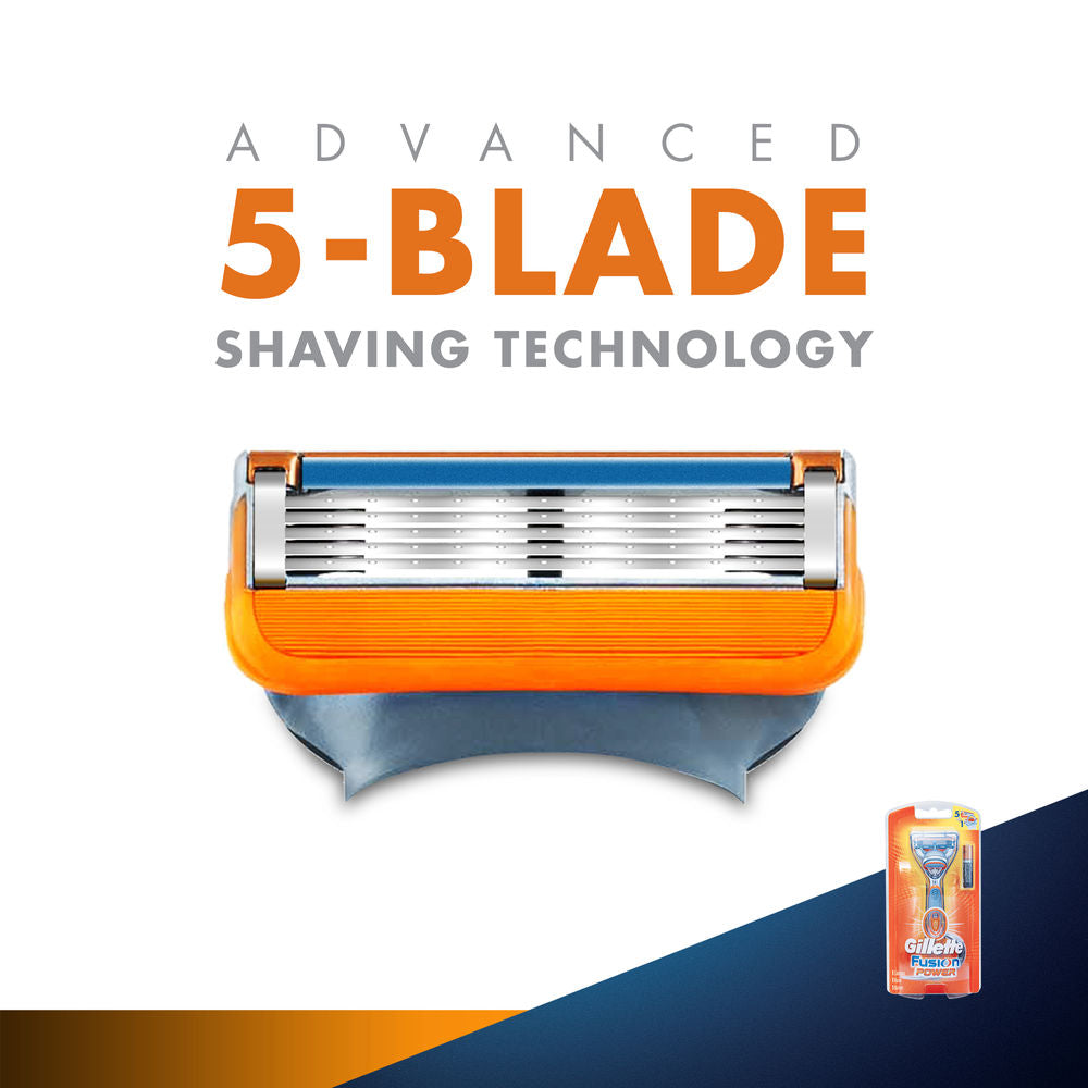 Gillette Fusion 5 Shaving Razor Blades (8 Cartridges) Gillette