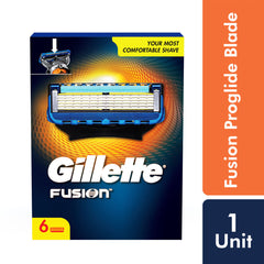 Gillette Fusion 5 Proglide Shaving Razor Blades (6 Cartridges) Gillette
