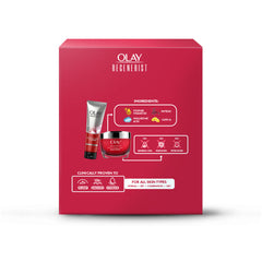 Olay Regenerist Micro Sculpting Cream + Anti Ageing Cleanser (50 gm + 100 gm) Olay