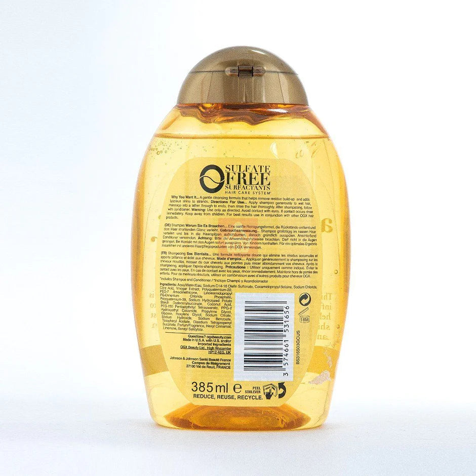 Ogx Clarify & Shine + Apple Cider Vinegar Shampoo (385 ml) Ogx