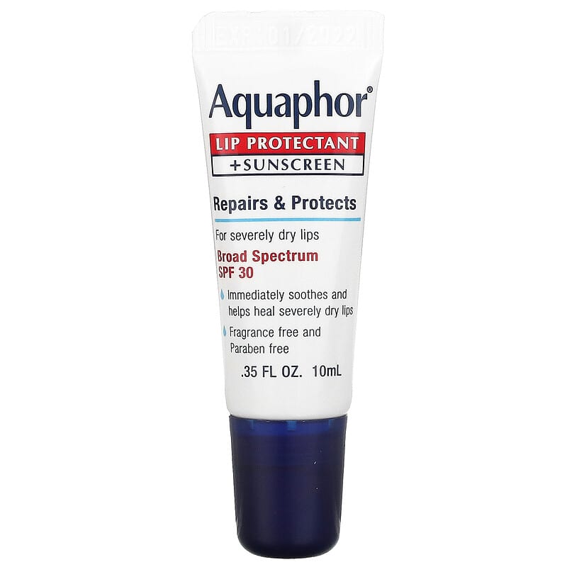 Aquaphor Lip Protectant + Sunscreen Broad Spectrum SPF 30 (10ml) Aquaphor