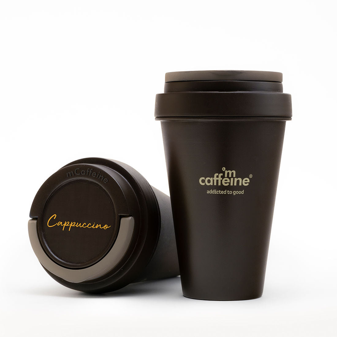 mCaffeine Cappuccino Coffee Body Wash with Almond Milk (300 ml) mCaffeine