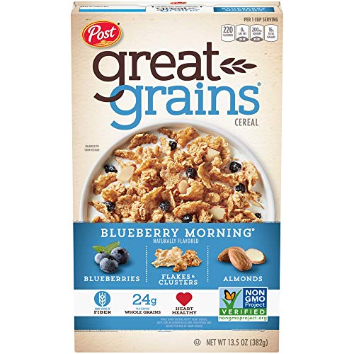 Post Great Grains BlueBerry Morning Cereal (382 g) Post