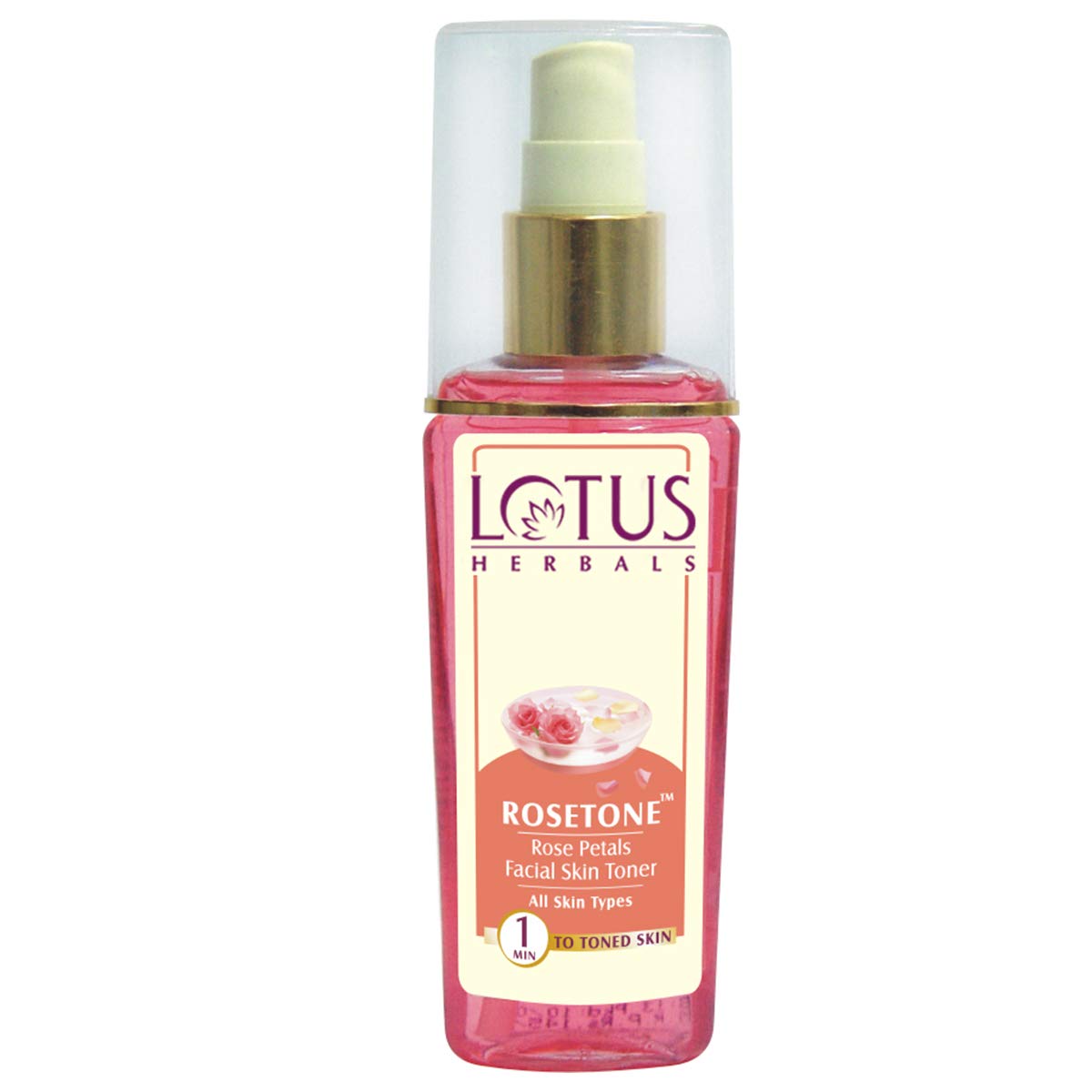 Lotus Herbals Rosetone Rose Petals Facial Skin Toner | (100 ml) Lotus Herbals