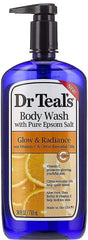 Dr Teal's Glow & Radiance With Vitamin C & Citrus Body Wash (710ml) Dr Teal's