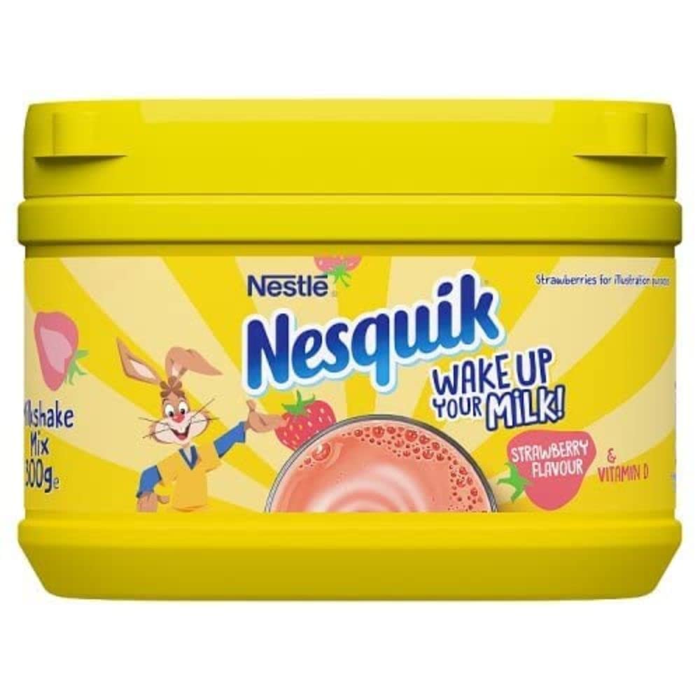 Nestle Nesquik Strawberry Flavor Milkshake Powder (300g) Nestle