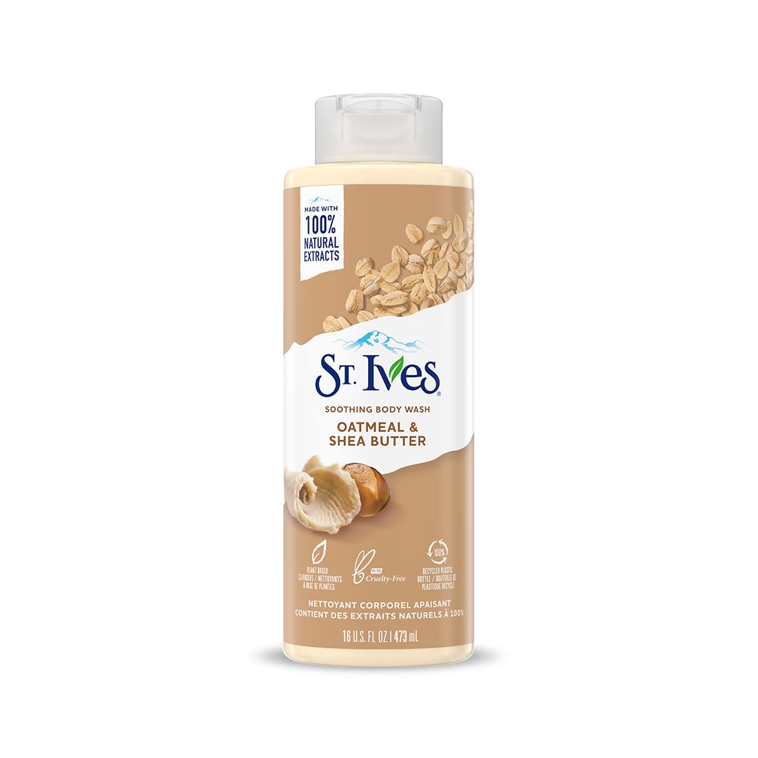 St. Ives Oatmeal & Shea Butter Soothing Body Wash (473ml) St. Ives