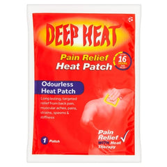 Deep Heat Pain Relief Heat Patch Deep Heat