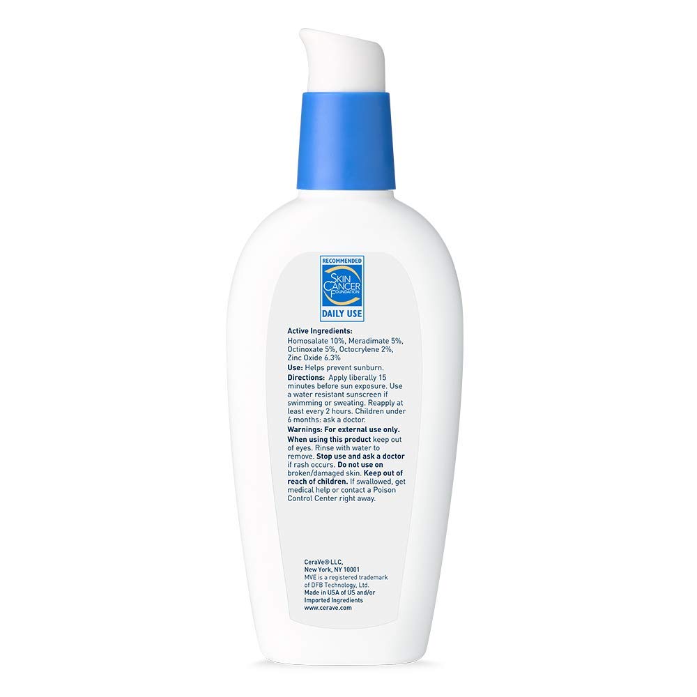 CeraVe AM Facial Moisturizing Lotion With Sunscreen (89 ml) CeraVe