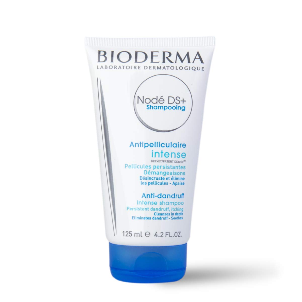 Bioderma Nodé DS+ Shampoo, Anti Dandruff Intense Shampoo (125 ml) Bioderma