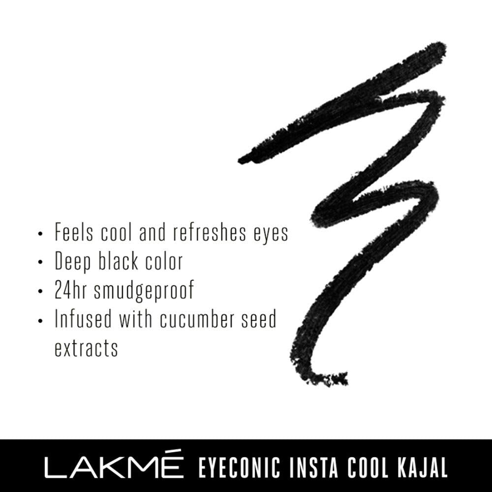 Lakme Eyeconic Insta Cool Kajal (0.35 g) Lakmé