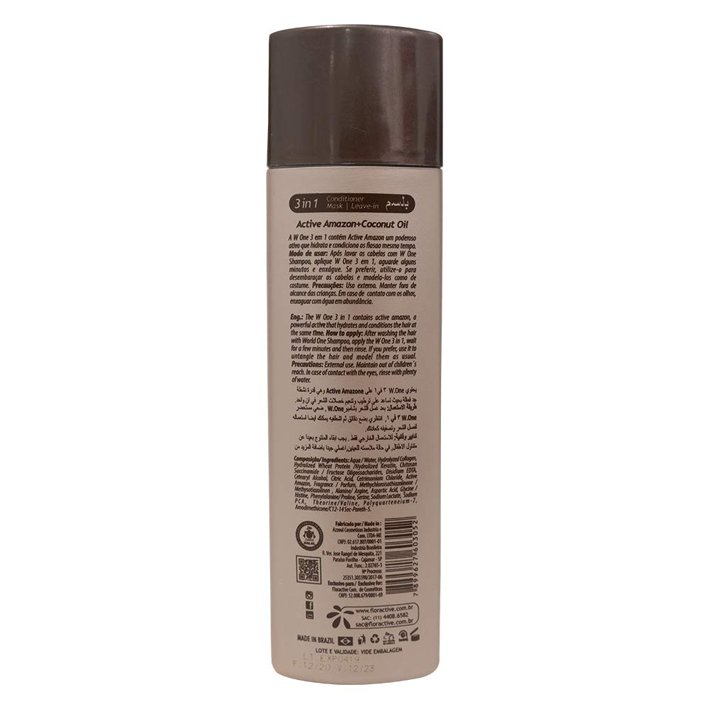 Floractive Profissional 3 in 1 Conditioner I Mask I Leave-In (300 ml) Floractive Profissional