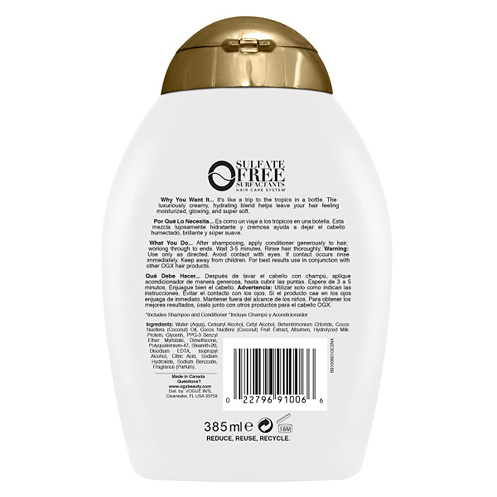 OGX Coconut Milk Conditioner (385 ml) OGX