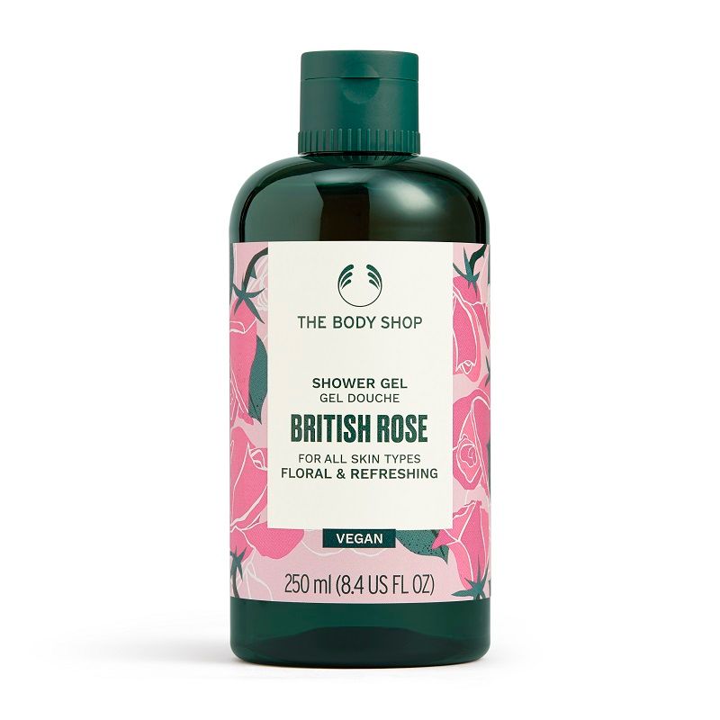 The Body Shop British Rose Shower Gel (250 ml) The Body Shop