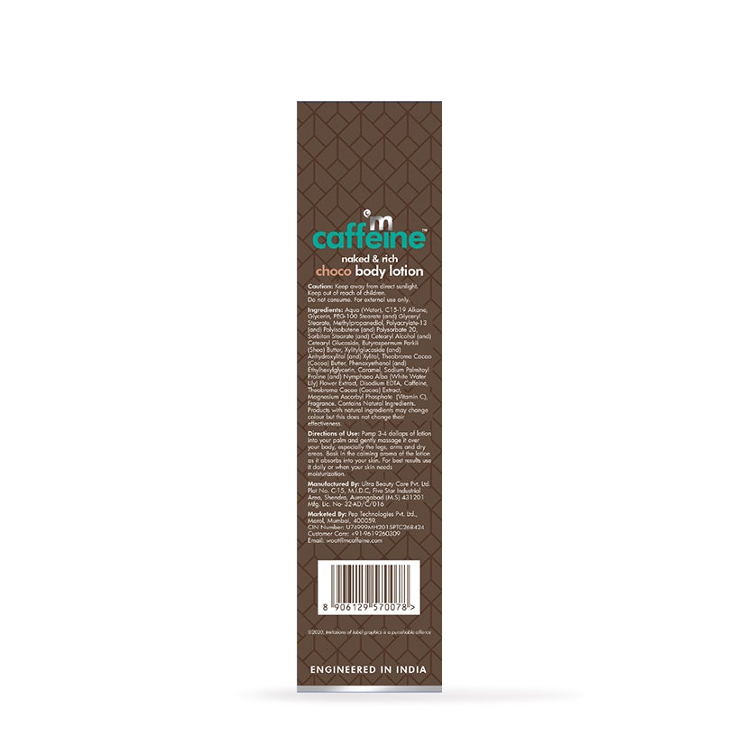 mCaffeine Choco Body Lotion (200 ml) mCaffeine