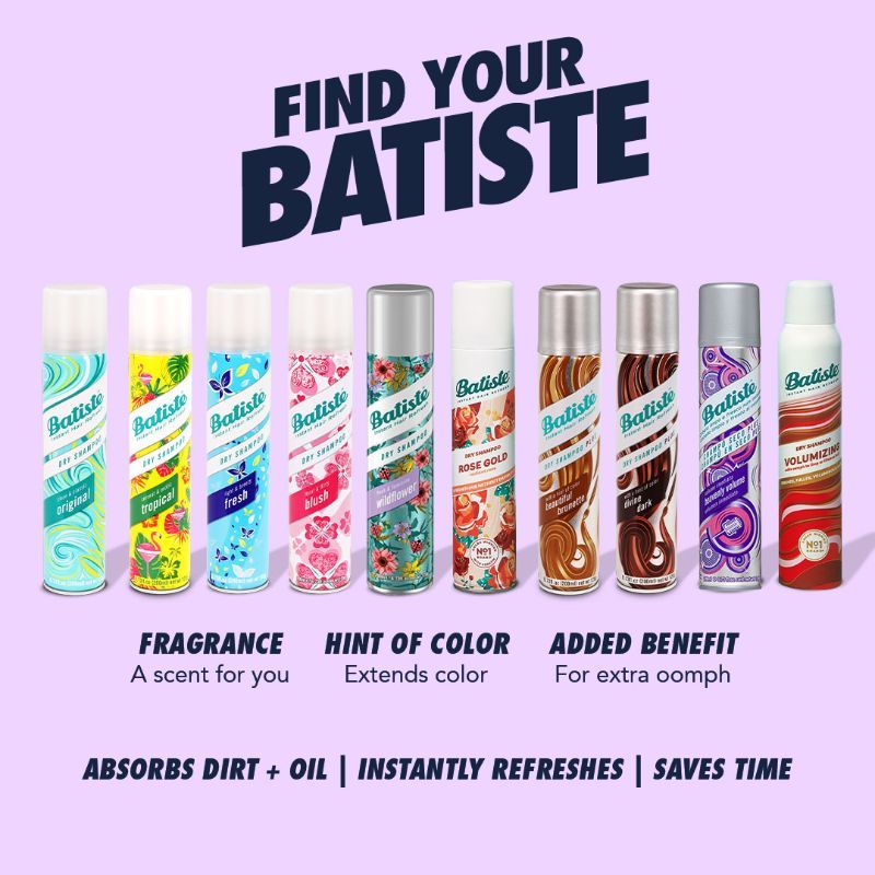 Batiste Dry Shampoo Star Kissed (200ml) Batiste