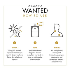 Azzaro Wanted by Night Eau De Parfum for Men (100 ml) Azzaro