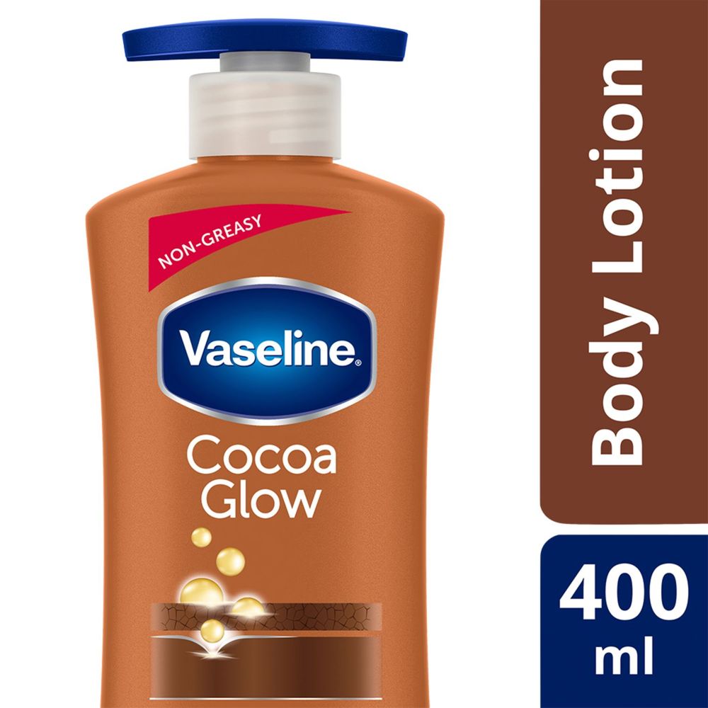 Vaseline Cocoa Glow Body Lotion (400ml) Vaseline