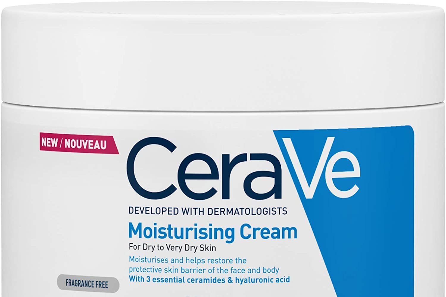 CeraVe Moisturising Cream for Dry to Very Dry Skin (12 OZ/340 g) CeraVe