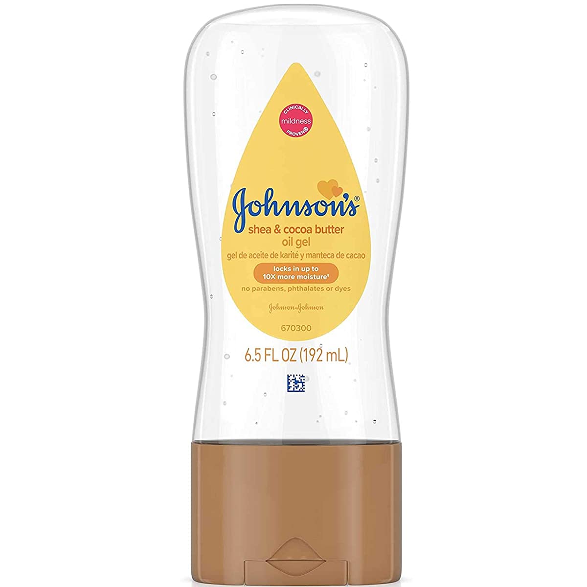 Johnson's Shea & Coaoa Butter Oil Gel (192 ml) Johnson's
