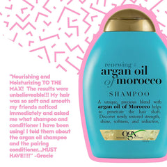 OGX Argan Oil Of Morocco Shampoo + Conditioner  (385 ml + 385 ml) OGX