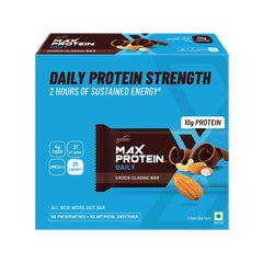 Max Protein Daily Choco Classic - 10g Protein (Pack of 6) RiteBite Max Protein