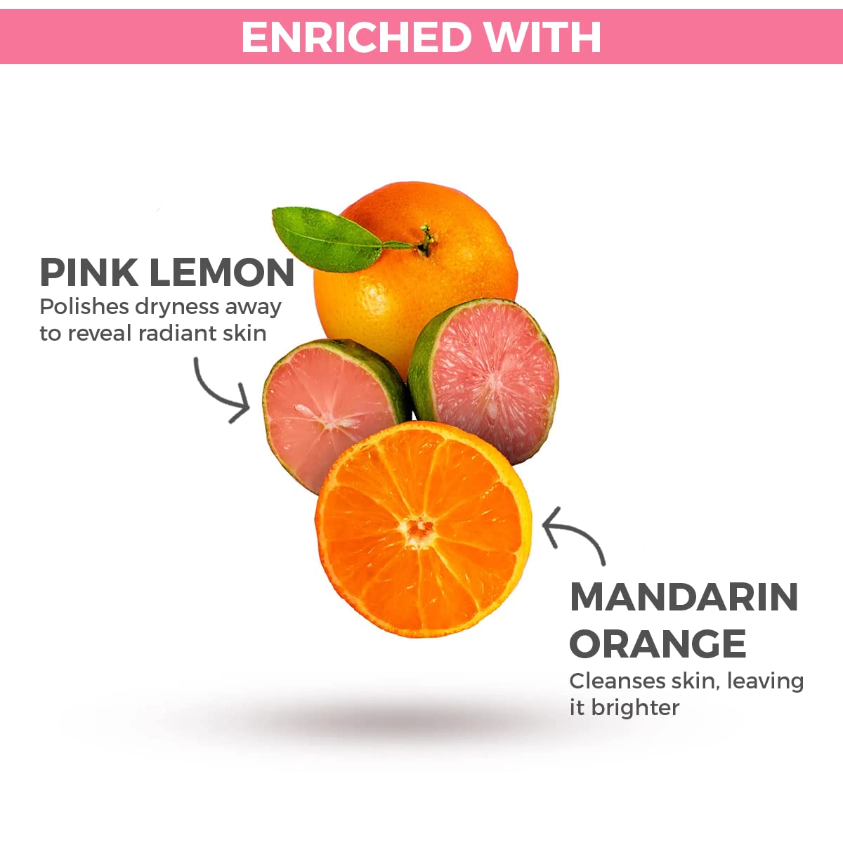 St. Ives Pink Lemon & Mandarin Orange Exfoliating Body Wash (473ml) St. Ives