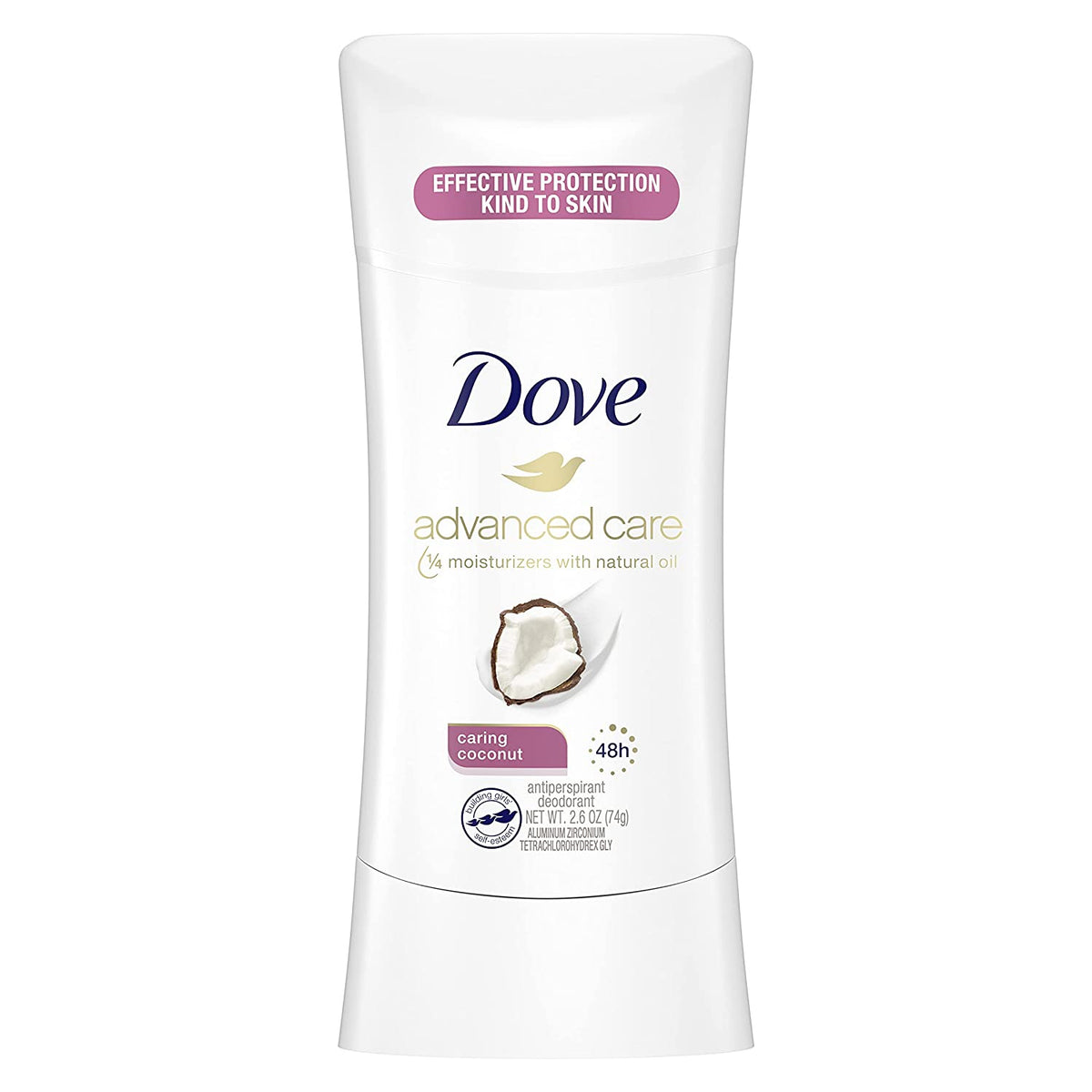Dove Advanced Care Caring Coconut Deodorant Stick (74gm) Dove