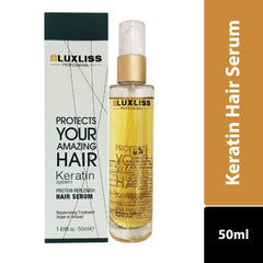 Luxliss Professional Keratin Protein Replenish Hair Serum (50 ml) Luxliss Professional
