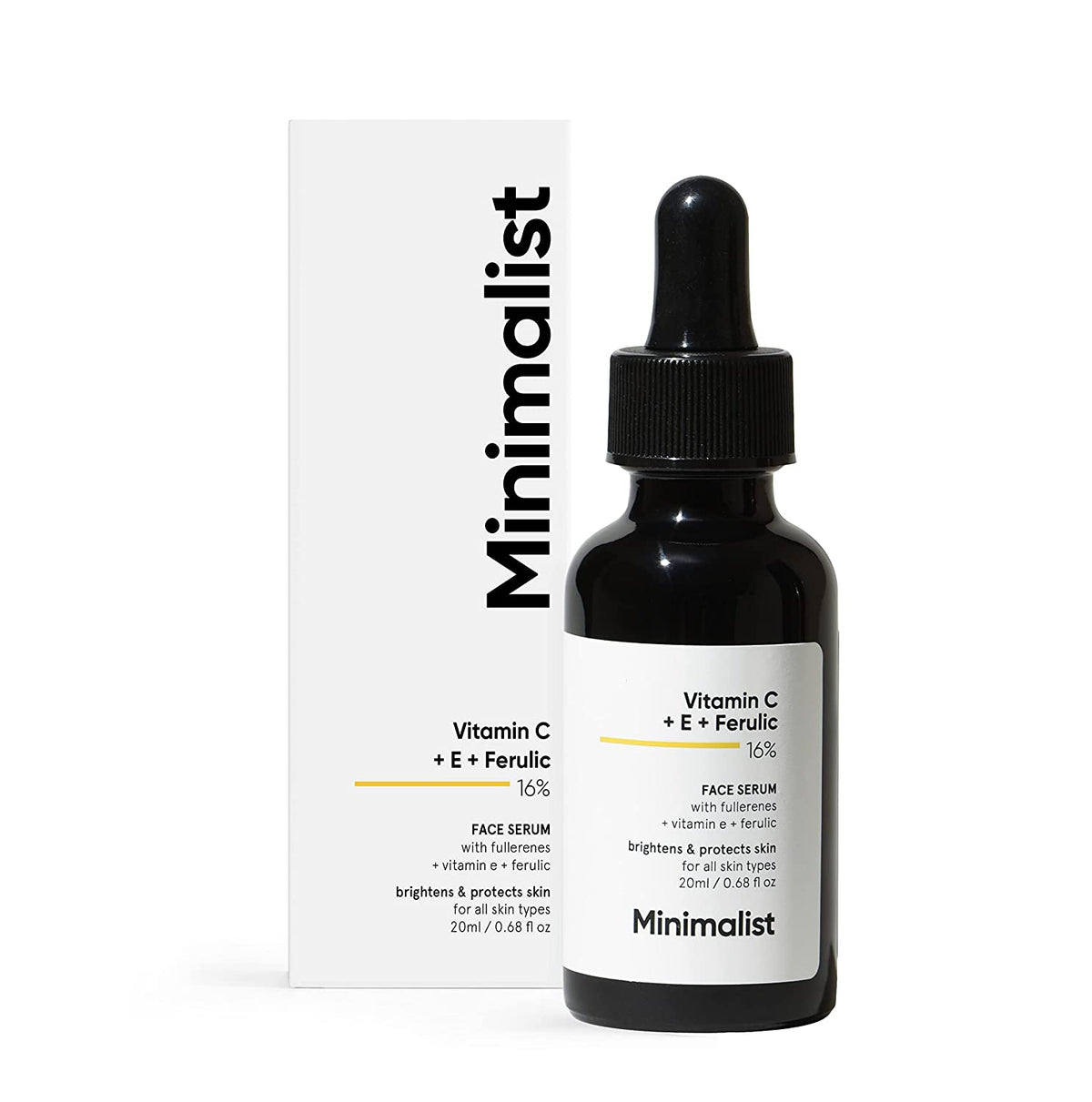 Minimalist Vitamin C+E+Ferulic-16% Face Serum (20 ml) Minimalist