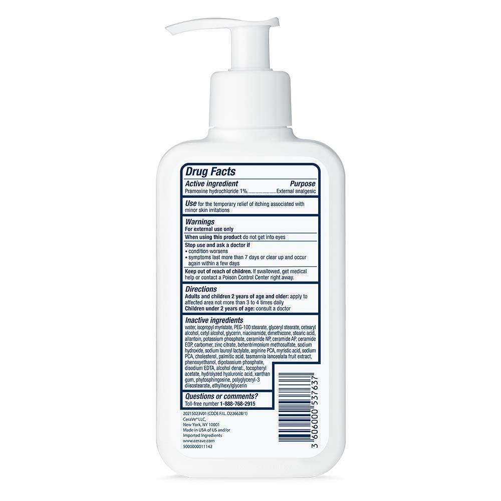 CeraVe Itch Relief Moisturizing Lotion (237 ml) CeraVe