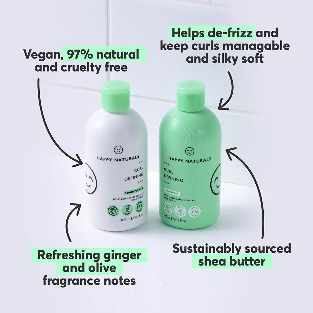 Happy Naturals Curl Defining Shampoo (300ml) Happy Naturals