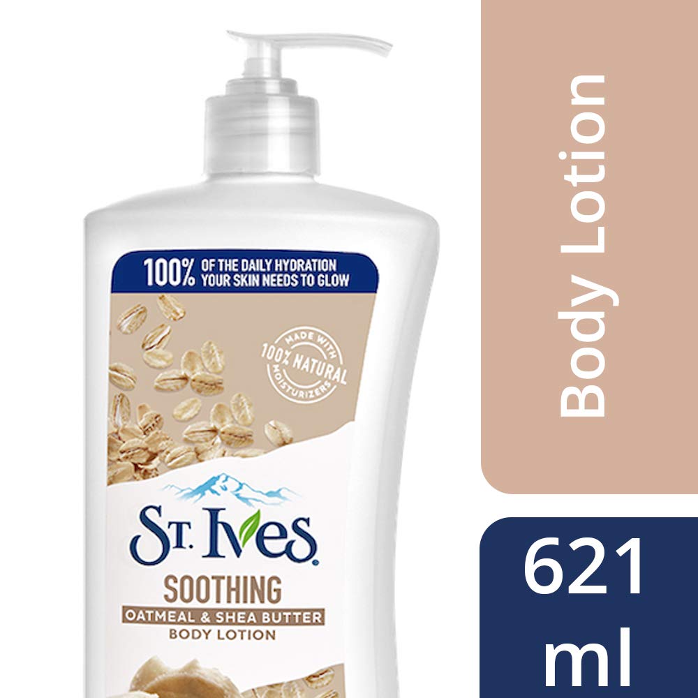 St. Ives Body Lotion Soothing - Oatmeal & Shea Butter (621ml) St. Ives