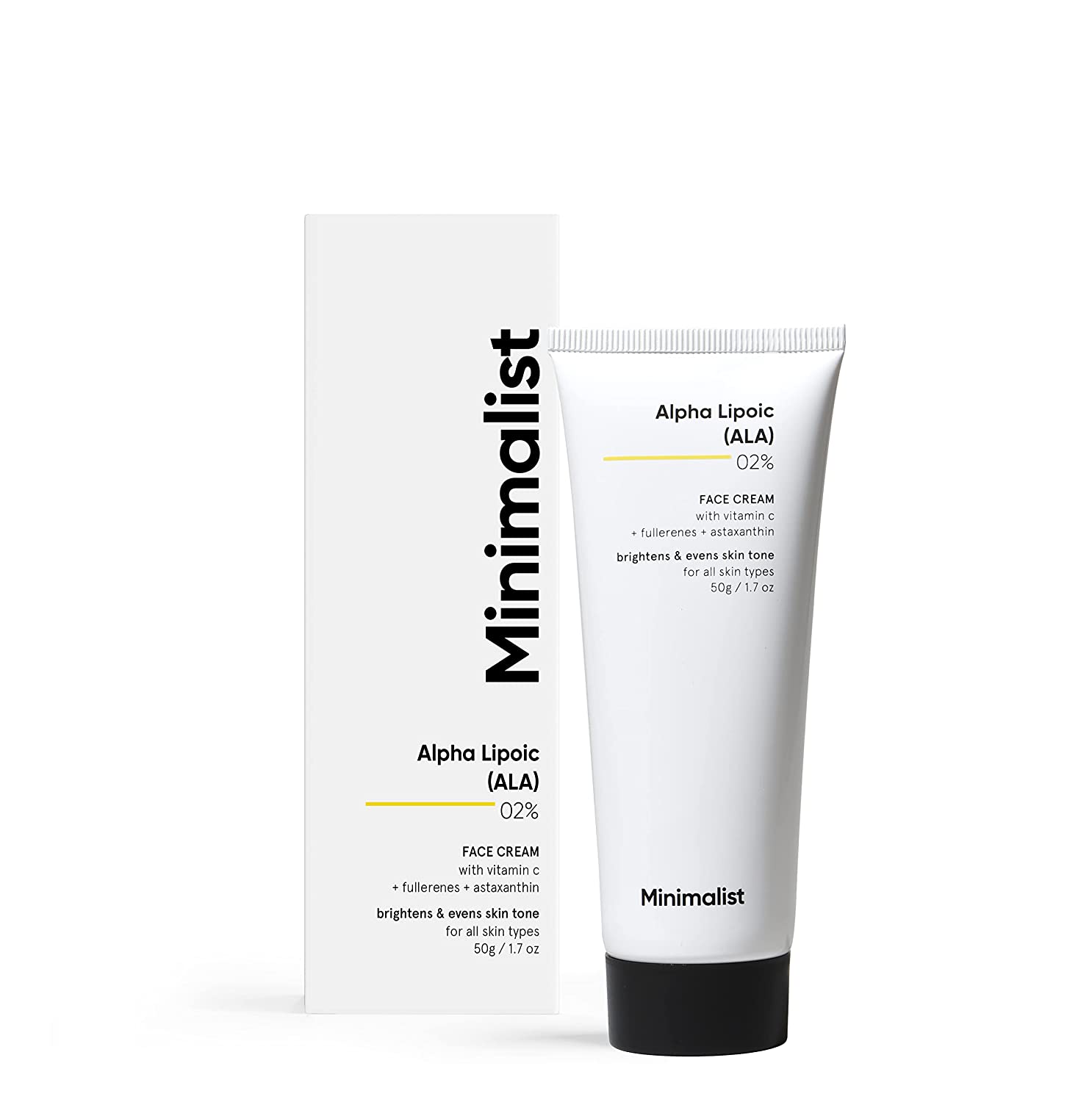 Minimalist Alpha Lipoic (ALA)-02% Face Cream (50 gm) Minimalist