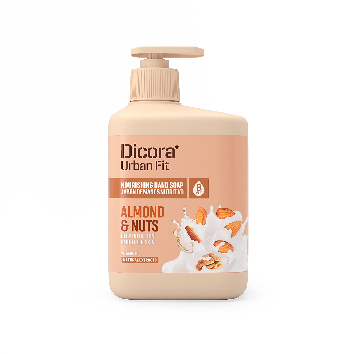 Dicora Urban Fit Vitamin B Almond & Nuts Hand Soap (500ml) Dicora Urban Fit