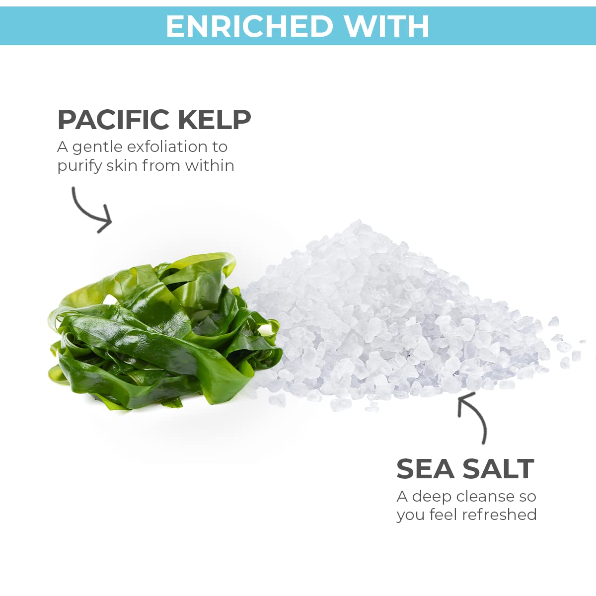St. Ives Sea Salt & Pacific Kelp Exfoliating Body Wash (473ml) St. Ives