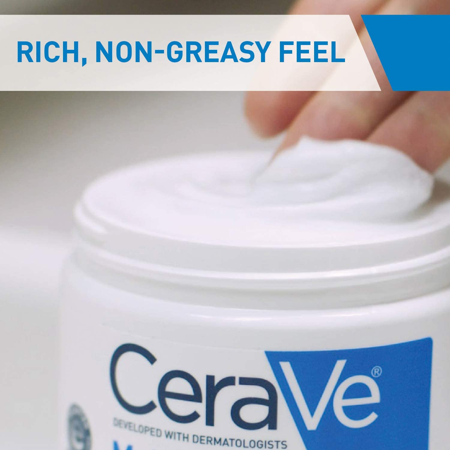CeraVe Moisturising Cream for Dry to Very Dry Skin (16 OZ/454 g) CeraVe