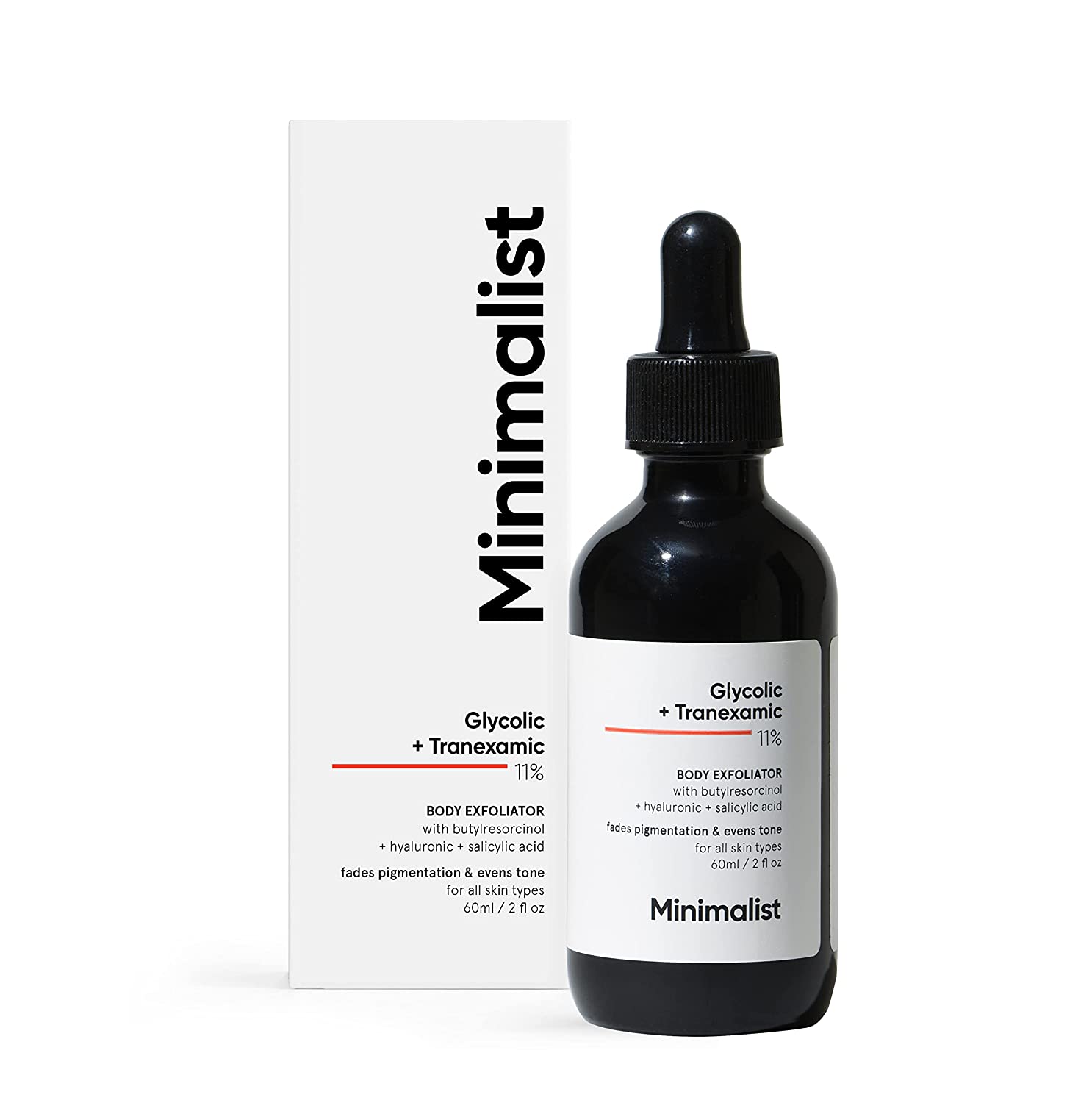 Minimalist  Glycolic+Tranexamic-11% Body Exfoliator (60 ml) Minimalist