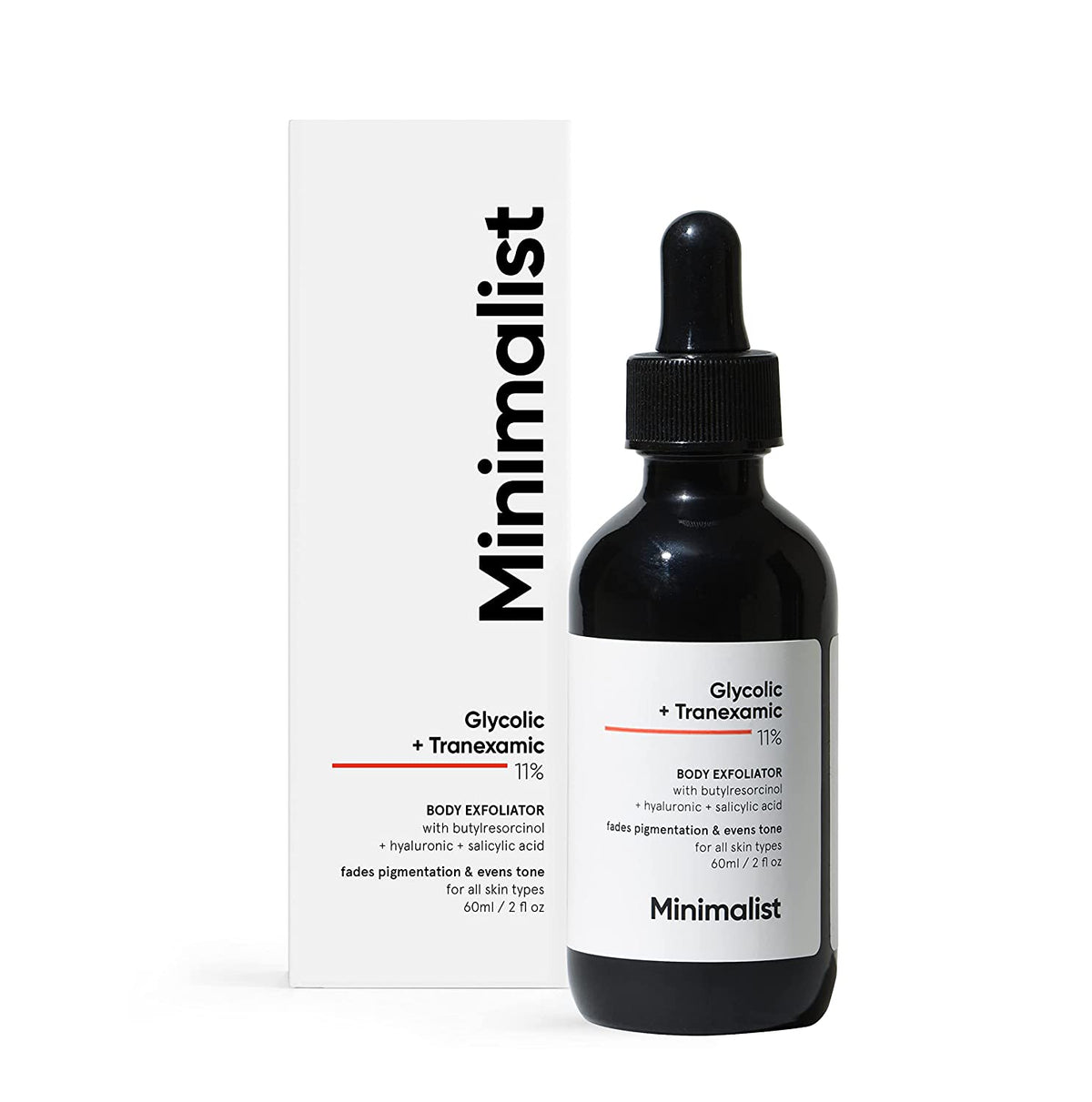 Minimalist  Glycolic+Tranexamic-11% Body Exfoliator (60 ml) Minimalist
